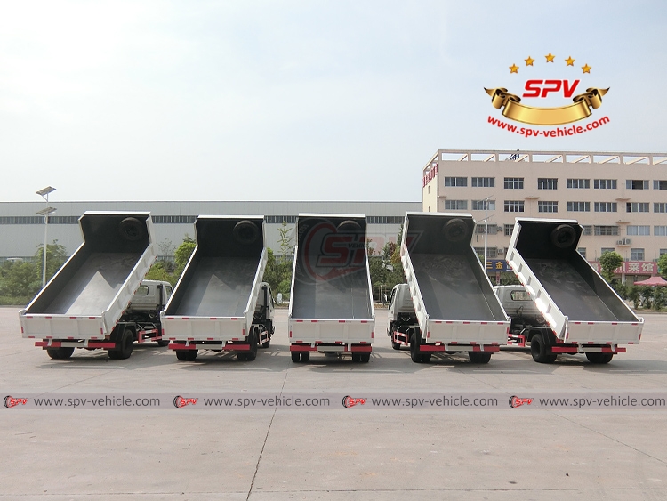 Tipper Truck JMC - 5 units -B Tipper Truck JMC - 5 units -B